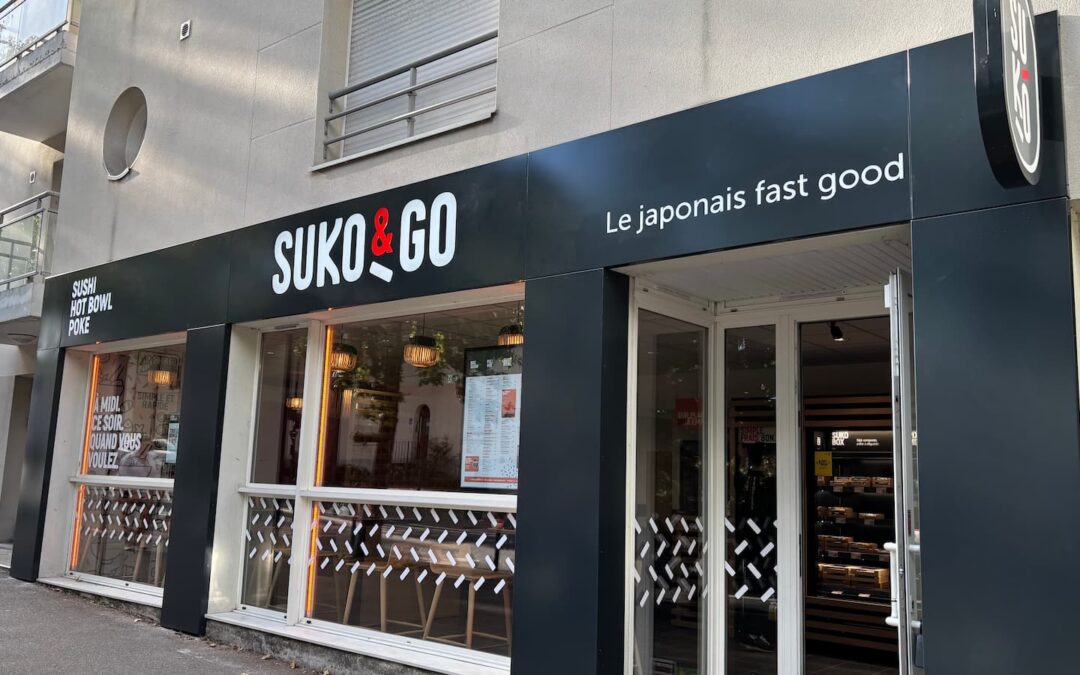 restaurant japonais à Nantes façade extérieure